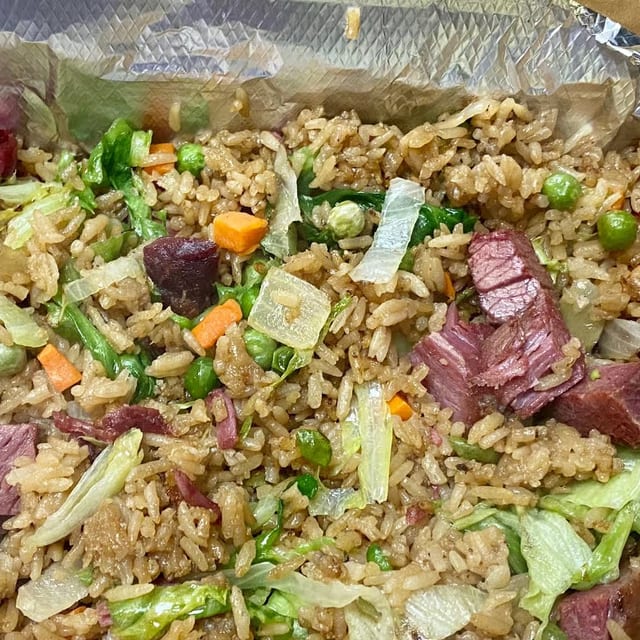 Corned Beef Fried Rice.