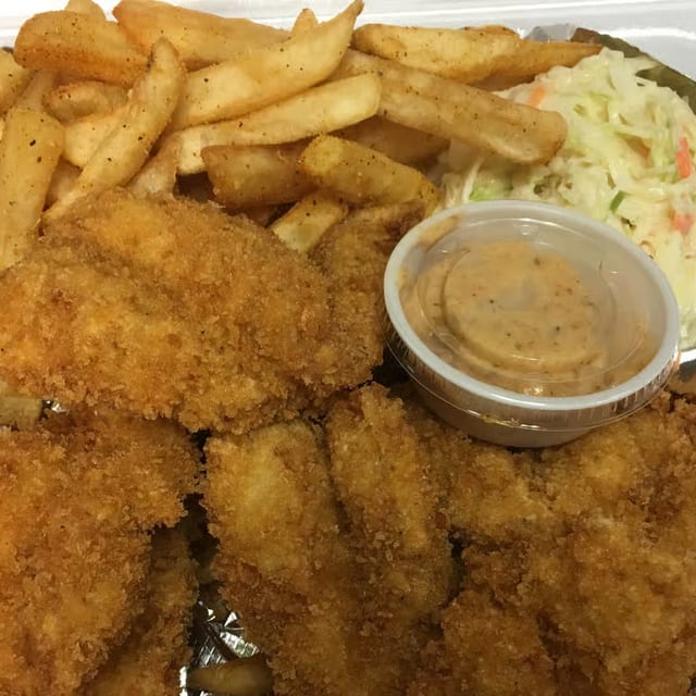 Fried Shrimp Dinner (Butterfly).