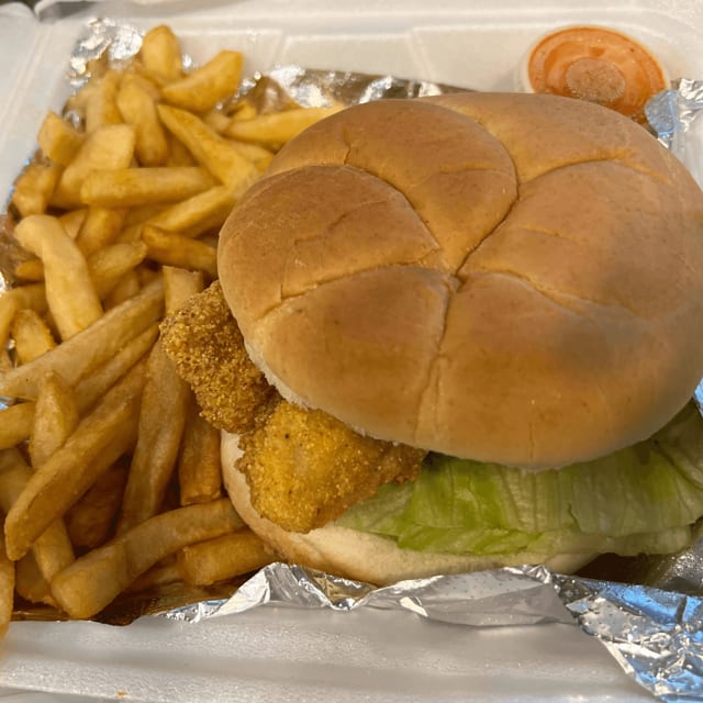 Catfish Sandwich.