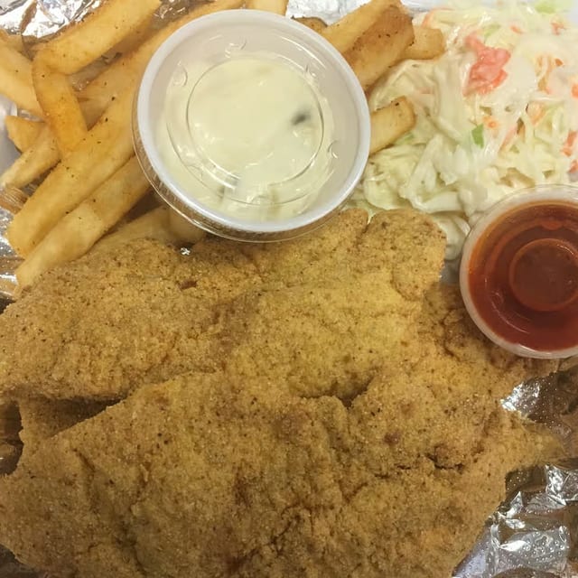 Catfish Dinner.