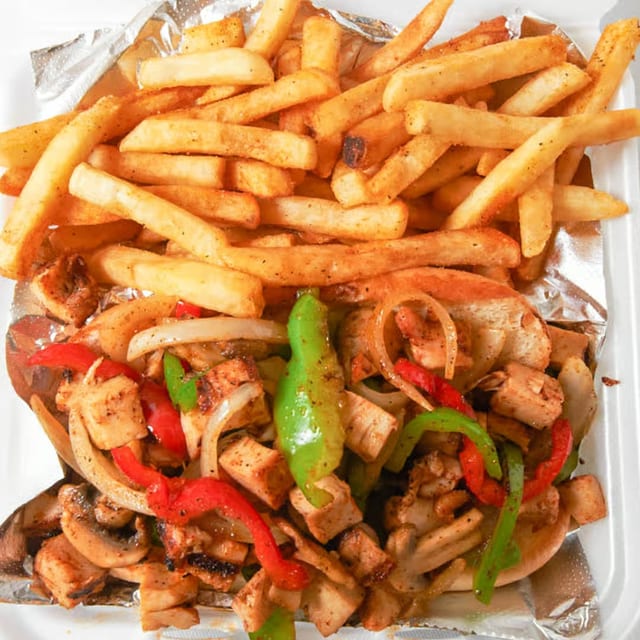 Chicken Philly Sandwich.
